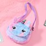 Design Cute Popbular Girl Bag Kids Chest Bag Colorful Unicorn Shoulder Bag