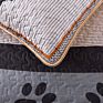Design Great Grizzly 100% Polyester Quilt Bedspread Bedding Set