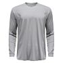 Design Logo Polyester Spandex Men's Long Sleeve Performance Shirts