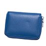 Design Multi-Card Organ Soft Leather Card Holder Ladies Zipper Coin Purse Card Bag Wallet