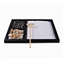 Design Resin Zen Sand Garden with Rock Kit for Tabletop Decoration Gift Souvenir Light Luxury