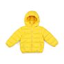 Design Zippered up Jacket Coat Full Zip up Black Polyester Padded Jacket for Kids