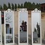 Designed and Made in Decorative Glass Wall Mirror