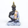 Designed Desktop Decor Feng Shui Sitting Buddha Statue Meditating Resin Buddha Statue Indoor