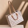 Designer Checkered Tote Bags Pu Leather Shoulder Bag Casual Handbag Messenger Purse for Women