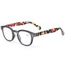 Different Styles Color Plastic Reading Glasses round Frame Readers for Women Men