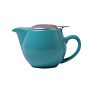 Direct Ceramic 400Cc Matte Glaze Coffee Pot with Filter Reinforced Porcelain Teapot