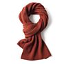 Direct Design Wholesales Top Grade Cashmere Ribbed Business Elegant Men Scarf Cashmere