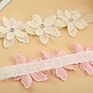 Direct Korean Children's Hair Accessories Girl Lace Flower Solid Colors Hair Band