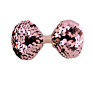 Sequins Bow with Hair Clip