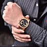 Dodo Watch Deer Men's Wood Stainless Steel Luxury Sport Business Charm Chronograph round Analog Wooden Stop Watch