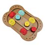 Dog Iq Training Fun Feeder Pet Interactive Toys Wooden Fun Multifunctional Dog Food Turntable