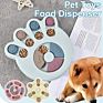 Dog Puzzle Feeder for Beginners Easy,Pet Intelligence Fun Hide & Seek Food Toy,Puppy Treats Dispenser Interactive Toys Slow Feed