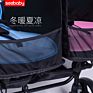 Double Buggy Support Dropshipping Delivery Folding Twin Baby Stroller with Big Wheels for Child Travel System
