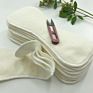 Double Gusset Elastic Bamboo Cloth Nappy Insert Reusable Long Diaper Insert