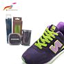 Double Layer Multi Color Flat Braid Two Toned Polyester Shoelaces for Jogging Shoes