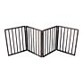 Drop Shipping Spot Outdoor Folding Retractable Expandable Barrier Z Shape Freestanding Pet Fence Dog Gate