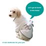 Dropshipping Luxury Cozy Pet Microfibre Dog Towel Drying Absorbent Soft Microfiber Dog Bathrobe for Pets