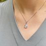 Dylam Elegant Jewelry Women Accessories Chain Plata 925 Sterling Silver Cz Water Drop Pendant Necklace