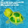 Early Educational Smooth Cute Baby Kids Bathtub Toys Water Play Swimming Turtle Bath Toys Animal for Boys Girls