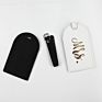Easetrip High End Luggage Tag Embroidery Leather Mr and Mrs Luggage Tag and Passport