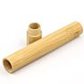 Eco-Friendly Customized Logo round Shape Bamboo Tube