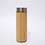 Eco-Friendly Natural Bamboo Thermos Vacuum Thermos with Tea Filter Reusable Water Bottle Wooden Water Bottles