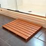 Eco-Friendly Natural Rectangle Bamboo Bathroom Bathtub Mat
