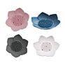 Eco Soap Holder Silicone Tray Kitchen Sponge Shell Holder Bathroom Soap Dish