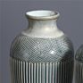 Embossed Surface Design Home Good Ceramic Modern Luxury Style Table Top Decor Flowers Vase