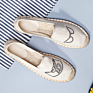 Embroidery Canvas Espadrilles
