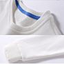 Embroidery Multiple Color Long Sleeves Cotton Plain Kids Baby Sweet Shirt Hoodie Children's Sweater