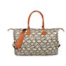 Embroidery Weekender Bag Customized Canvas Monogrammed Snakeskin Print Travel Duffle Bag with Pad