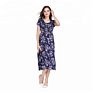 Emotion Moms Soft Modal Fabric Floral Maternity Clothes Big Size Dress for Pregnant Women Breastfeeding Dress