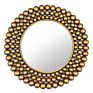 European Style Luxury Gold Metal Living Room Tiles Decorative Antique Mirrors Decor Wall for Home Decoration