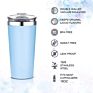 Ew Design Travel Double Wall Stainless Steel Tumbler Coffee Cups Mug with Lids