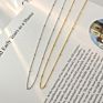 F965 Minimalist Jewellery Necklaces Choker 925 Sterling Silver Bobble Chain Satellite Necklace