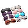 Famous Designer Vintage Aviation Polit Metal Women Shades Sun Glasses Sunglasses