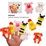 Farm Animals Toy Play Set Woodland Felt Animals Finger Puppets