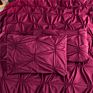 Fashionable Wine Red Bed Sheet Bedding Set Comfortable Bedding Sets Bedding Set Luxury