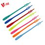 Fast Delivery Shoelaces Silicone for Adults Shoelace No Tie Rubber Shoelaces Accept Free Sample Silicone round Lace 14Pcs