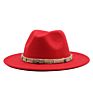 Fedora Hats for Women Cowboy Hat Felt Western Ladies Stageholidsy Party Wide Brim Jazz Cap Sombreros Para Mujeres Gorra