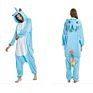 Flannel Unicorn Pajamas Girls Cartoon Animal Onesie Women Sleepwear Hooded for Adults and Kids