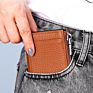 Flourish Stylish Pu Leather Wallet Men Simple Casual Short Male Wallet Small Clutch Purse