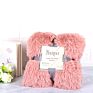Fluffy Candy Color Flannel Cozy Soft Photo Posing Baby Blanket Kids Bedding Quilt Sofa Backseat Cover Pet Blanket