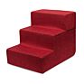 Foam for Dogs & Cats Foldable Pet Steps 3 Levels Height Pet Stairs
