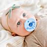 Food Grade Eco Friendly Dummy Chain Holder Colorful Baby Silicone Pacifier Clip