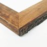 Frame with Bark Edges Used for Desktop or Wall Displays Natural Brown Rustic Wooden Photo Frame