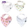 Popular Design Customized Hot Selling Baby Bandana Drool Bibs