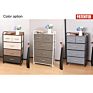 Furniture Storage Tower Unit for Bedroom Dresser with Drawers Storage